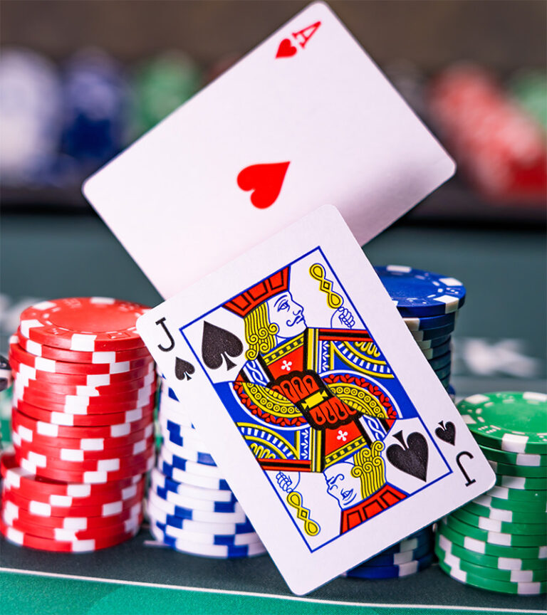 Las Vegas Casino Black Jack table